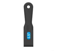 Plastic Putty Scraper Set Multi-Size Plastic Putty Set Paint Scrapers Tool Collection 1.5-8 Inch Black Scraping Blades for Wallpaper Removal Filling(1.5inch)