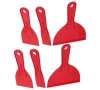 Plastic Putty Scraper Tool 2 Sets in 1.5, 3 and 6 Inch Sizes