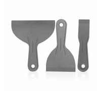 Plastic Putty Scrapers Set Professional Wall Putty Spreader, Plastering and Drywall Repair Spatula, Multi-Purpose Decorating Hand Tool for Smoothing, Leveling and Repairing Surfaces 3PC