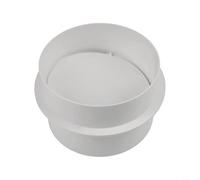 Plastic PVC Check Valve for Exhaust Air Ducts Backflow Prevention in Bathroom Kitchen and Purpose Ventilation Installations (200)