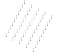 Plastic Queen Cell Protectors 50pcs Hive Tool Set | 50 pack protective cages, for shields queen cells, prevents worker for bee damage, increases rearing success