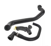 Plastic Radiator Coolant Hose Set For Ford for f150 2011-2020 | Includes upper, lower hose and T-connector, direct fit for 2011-2020 for f150 5.0L engines, easy install