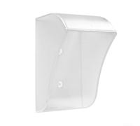 Plastic Rain Cover For Wireless Doorbells Built To Protect Electronic Components From Environmental Stressors In Outdoor Environments(Clear)