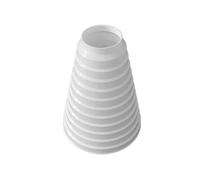 Plastic Range Hood Duct Adapter Cuttable | Sealed Connection Exhaust Pipe Connector Ventilation Converter Universal