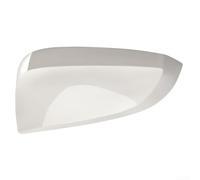 Plastic Rearview Mirror Cover for Toyota For 4Runner 2013-2023 White Finish Direct Replacement Trim Cover OEM Matched Design (Left)
