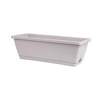 Plastic Rectangular Flower Pots Sturdy Vegetable Planter for Home Indoor