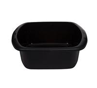 Plastic Rectangular Washing Up Kitchen Sink Bowl 34" (Black)