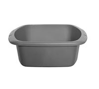 Plastic Rectangular Washing Up Kitchen Sink Bowl 34" (Silver)