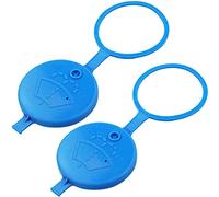 Plastic Replacement Car Washer Bottle Cap 2 Pack 53mm Automobile Washer Wiper Cleaning Fluid Bottle Cover