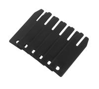 Plastic Replacement Key 6pcs for Rat Bait Boxes and Locking Mechanisms | Tamper Resistant Opener, Black Accessory for Outdoor Use, Reduces Finger Strain, Reliable Service Part