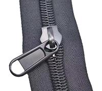 Plastic Resin One Way 2-Way Zip, Heavy Duty Chunky Open Ended Zip Fasteners,Double Opening Large Zipper Long Down Jacket Zippers for Sewing Double Head Two-Way/Length 100Cm(Length 80Cm)