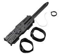 Plastic Retractable Catapult Sw-ord,Extendable Swo-rd for Role Play,Pop Out Arm Sw-ord,Role Play Toy Swo-rd,Telescopic Catapult Swo-rd,Wrist Mounted Toy Swor-d,Pull Back and Release Swor-d(Black)
