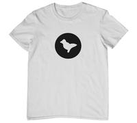 Plastic Revolution Ecstasy Love Dove Pill T-Shirt (UK, Alpha, L, Regular, Regular, White t-Shirt)