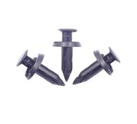 Plastic Rivets Fasteners, 6mm Plastic Bumper Fastener Rivet Push Expansion Retainer Clips for Wheel Arch Pin(50PCS)