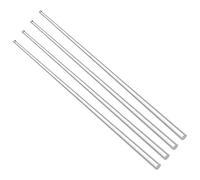 Plastic rod,Acrylic Round Rod,5mm Diameter 20 inch Length,Clear,Solid Plastic PMMA Bar Stick 4pcs