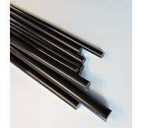 Plastic Rod Nylon Black Solid Round Bar 10, 12, 16, 20 mm Various Lengths (10mm, 300mm)