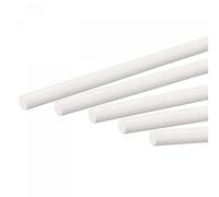 Plastic Rods,Plastic Welding, Plastic Rod Round Solid White Bar for DIY Model Material, Architectural Model Making, DIY Sand Table, Pack of 5(5.2mm x 250mm)