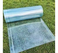 Plastic Roof Sheets Polycarbonate 0.8mm Plastic Panels For Greenhouse UV Resistant Solid Sheet Canopy Window Outdoor Conservatory Roof Film(Size:0.5*7m,Color:0.8mm)