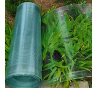 Plastic Roofing Sheet Outdoor Clear，0.8mm Greenhouse Panels | UV Resistant Rainproof Replacement Shed Panel，Cold Frame Cladding,Can Be Cut(0.5x2m(1.64x6.6ft))