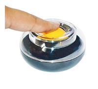 Plastic Round Case Finger Wet Sponge for Casher Counting Cash Money Wet Hands Finger Pads Moisteners School Home Stationery Financial Office Supplies Random Color