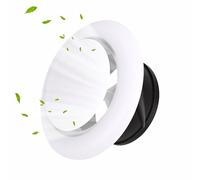 Plastic Round Ceiling Vent, 100mm Air Vent Cover Ventilation Cover