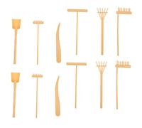Plastic Sand Table Rakes 2 Sets of 6 Mini Garden Tools