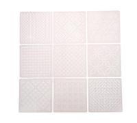 Plastic Sashiko Stencil 5.1 x 5.1 Inch Geometric Sashiko Pattern Template, Drawing Line Quilting Stencil Embroidery Pattern Stabilizers for Sewing Hand Quilting and Embroidery