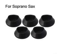 Plastic Saxophone Upper Thumb Rest Button for Soprano Alto Tenor Sax 5 Pack, 14mm/17mm Inner Diameter Replacement Part Compatible with(FOR SOPRANO SAX)