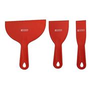 Plastic Scraper 3PC Set 38mm + 76mm + 152mm. Filler, Putty Knife, Scraper 60138c