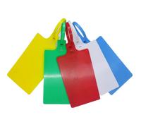 Plastic Seals Shipping Tags Logistics Use Big Sign Tie Large Label Tie, 255mm Total Length, Package of 100pcs (5 Colors Mixed)