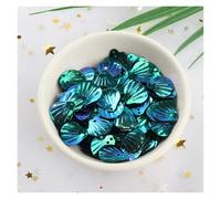 Plastic Sequins 10g Sea Shell PVC Loose Sequins for Sewing Embellishment Findings Wedding Handcraft for Crafts(Color 1)