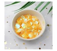 Plastic Sequins 10g Sea Shell PVC Loose Sequins for Sewing Embellishment Findings Wedding Handcraft for Crafts(Color 8)