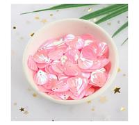 Plastic Sequins 10g Sea Shell PVC Loose Sequins for Sewing Embellishment Findings Wedding Handcraft for Crafts(Color 3)