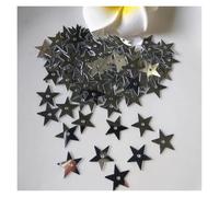 Plastic Sequins 5mm 7mm 10mm 13.0mm 15mm 20mm Sequins Medium Hole Five-Pointed Star Bulk Crafts for Crafts(Color 2,7mm 10g)