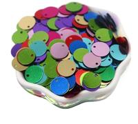 Plastic Sequins Larger Sequin 10 15 20 25 30mm PVC Flat Round Loose Sequins Sewing Craft DIY Accessories for Garment for Card Making(Mix,10mm20g500pcs)