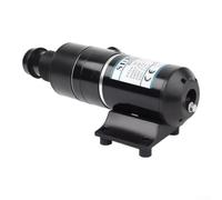 Plastic Sewage Pump 12V High Flow Waste Disposal Unit(12V) | for durable plastic body, black finish, compact size, high efficiency, for easy maintenance