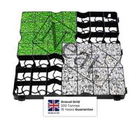 Plastic Shed Base Grid 40 (10M²) - Durable Driveway Mats For Lawn & Garden Path,grass Grid Protection Mesh,gravel Stabiliser Grid