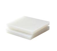 Plastic Sheet, PA6 White Nylon Sheet 100mm x 200mm 2-30mm Thickness Pack Of 2
