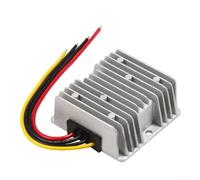 Plastic Shell 48V Step Down Module 12V 10A Output | plastic housing, compact 74x74x32mm size, lightweight design fits tight spaces easily
