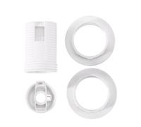 Plastic Shell Screw Type E14 Bulb Light Lamp Holder Socket AC 250V 2A