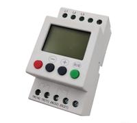 Plastic Shell Voltage Relay AC380V 3-Phase LCD