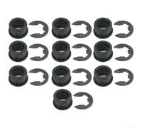Plastic Shift Rubber Sleeve Kit 10pcs Black OEM 33835-08010 | Direct fit for Corolla 04-10, restores smooth shifting, reduces play, 10pcs value pack