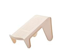 Plastic Shoe Rack,Shoe Slots Organizer,Double Shoe Support,Shoe Storage Shelf,Non-Slip Double Layer Shoe Stacker(khaki-one foot)