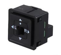 Plastic Side Mirror Control Switch Black Direct Fit | High-grade plastic, tactile control, precise adjustment, OEM spec, front placement