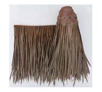 Plastic Simulation Thatch Rolls Synthetic Resin Thatch Roof Tile Decoration Farm Simulator Straw Tile Fake Thatched House Decoration Thatched Man-Made Thatch(Yellow a,0.5x1m/1.64X3.28ft)