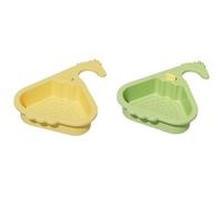 Plastic Sink Strainer Basket Multifunction Hanging Sink Colander Drain Basket Draining Filter Hanging Upgrade Faucet K Quick