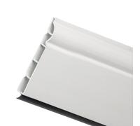 Plastic Skirting Board 2.5Mtr X 100mm White Satin
