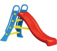 """Dolu Big Garden Slide With Water Feature For Children Age 2+, Large Blue Ladder and Red Slope Freestanding Slide for Kids Indoor & Outdoor Outdoor Play Equipment"""