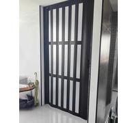 Plastic Sliding Door for Bedroom Living Room, Folding Concertina Doors Partition, Kitchen Bathroom Barn Foldable Door, Multifold Dividing Door Screen
