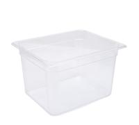 Plastic Slow Cooker Container with Lid Large Capacity Vacuum Low Temperature Cooking Accessory Compatible Most Cookers Sturdy Food Storage for Needs